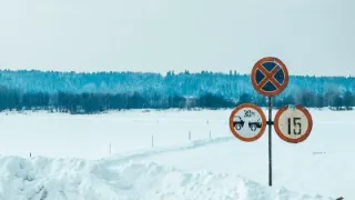 МЧС Удмуртии снизило грузоподъемность ледовой переправы Сарапул — Борок до 5 тонн