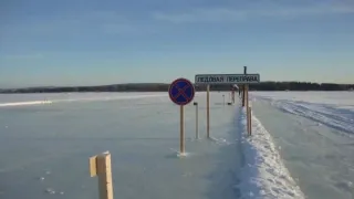 Ледовая переправа Сарапул — Борок в Удмуртии закрыта из-за таяния льда