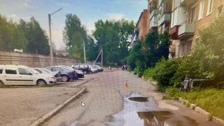 В Глазове подросток-мотоциклист мотоциклист сбил пешехода