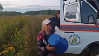 В Глазовском районе спасатели нашли заблудившуюся женщину