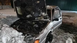 Два автомобиля горели вчера в Удмуртии