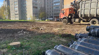 В Глазове начали строить новый участок теплотрассы