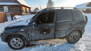 В Удмуртии от подогрева сиденья вспыхнула "Нива"