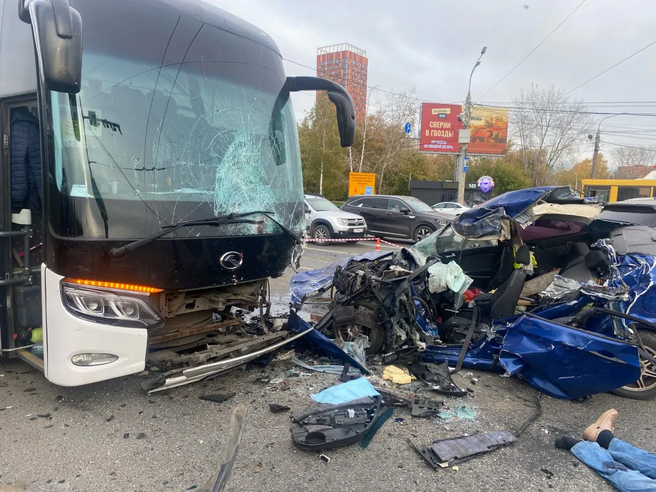 Четыре человека погибли в ДТП в Ижевске