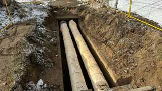 Коммунальные службы ликвидировали два порыва водопровода в Удмуртии