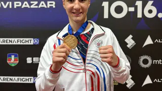 Боксер из Ижевска Максим Соловьев выиграл золото на первенстве Европы