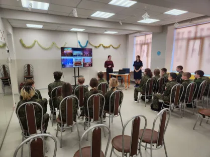 В Ижевске кадеты встретились с представителями Следственного комитета и молодежного союза «Юный следователь»