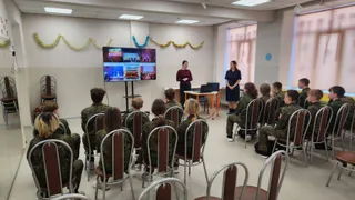 В Ижевске кадеты встретились с представителями Следственного комитета и молодежного союза «Юный следователь»