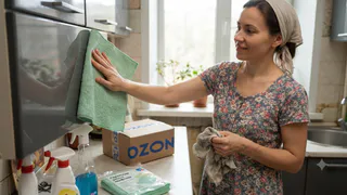Обычные тряпки больше не беру: корейские «умные» салфетки с Ozon покорили хозяек — убирают без разводов и почти без химии