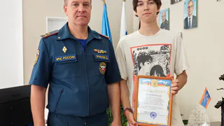 Выпускник ижевского лицея Игнатий Подъячев спас тонущую женщину
