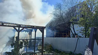 Два дома чуть не сгорели в Удмуртии