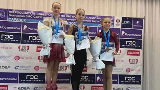 Фигуристка из Удмуртии выиграла серебро на всероссийском турнире