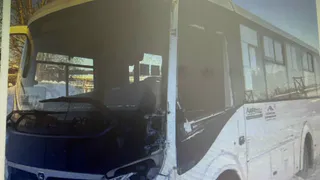 В Глазове произошло столкновение двух пассажирских автобусов