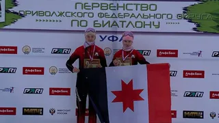 Биатлонистки из Глазова получили награды на первенстве ПФО