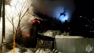 Пожар в Удмуртии унес жизнь пожилой женщины