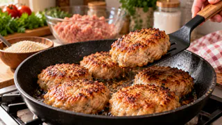 2 ложки в фарш — котлеты вкуснее, чем в детстве: сочные, воздушные и нежные - как пуховые подушечки