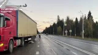 В Удмуртии грузовик насмерть сбил восьмилетнего мальчика на переходе