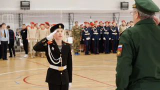 В Глазове прошел этап республиканского смотра-конкурса по строевой подготовке