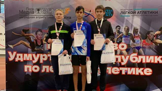 Юные глазовские легкоатлеты вернулись с Первенства Удмуртии