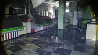 В торговом центре в Удмуртии потушили пожар