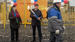 В Глазовском районе ввели в эксплуатацию новый газопровод