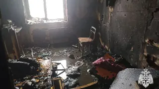 В Удмуртии вспыхнула комната в общежитии из-за непотушенной сигареты