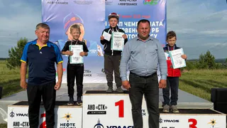 Юные мотогонщики Глазова выступили на чемпионате в Башкортостане