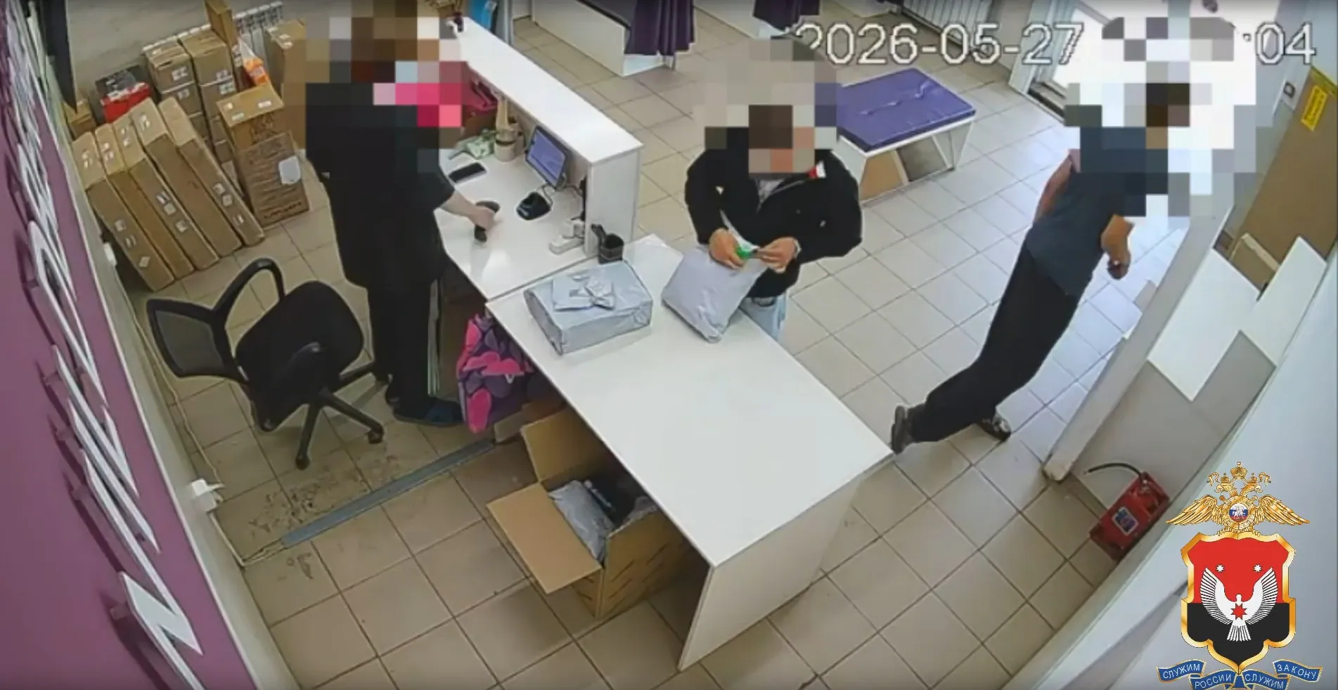 В Удмуртии задержан 20-летний москвич, похитивший одежду из пункта выдачи заказов