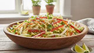 Аппетитный салат с пекинской капустой: такой вкусный, что готова есть 3 раза в день - мой фирменный рецепт