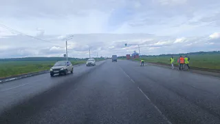 В Удмуртии продолжается ремонт на региональной дороге Игра — Глазов