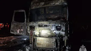 Один комбайн и три грузовых автомобиля сгорели в Удмуртии за сутки