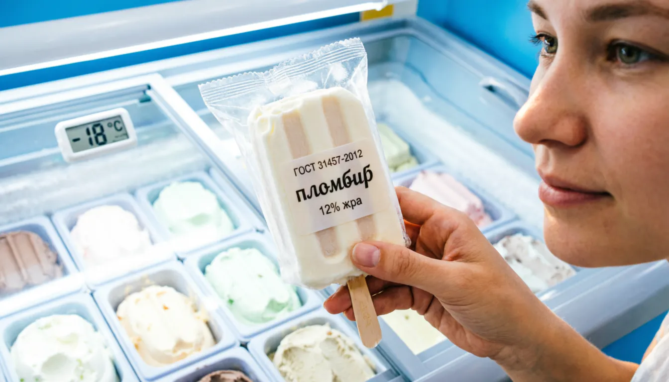 3 «метки» на мороженом — и ни разу не ошибетесь с настоящим пломбиром: Роскачество назвало признаки качества