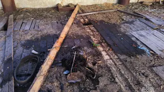 Детская шалость чуть не сожгла заброшку в Удмуртии