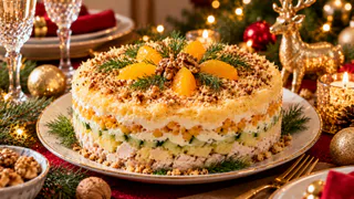 Салат «Золотое копытце» на Новый 2027 год: вкусный талисман Огненной Козочки — на деньги и достаток