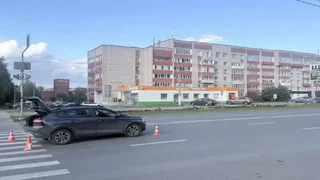 В Удмуртии водитель «Лады Искры» сбил электровелосипедиста на переходе