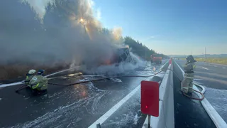 Водитель большегруза погиб в дорожной аварии в Удмуртии