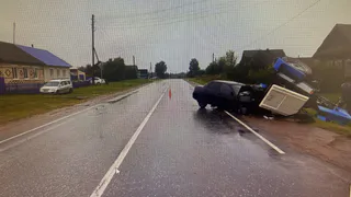 В Удмуртии четыре человека получили травмы в серьезном ДТП