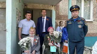 Глава МЧС России поздравил ветерана пожарной охраны Удмуртии Маргариту Старикову с 81-й годовщиной Победы
