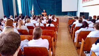 В Глазовском медицинском колледже состоялась профилактическая встреча по вопросам безопасности движения