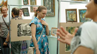 Состоялось официальное открытие выставки «Глазов глазами глазовчан»