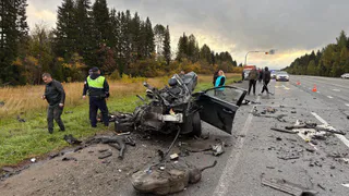 Три человека погибли в дорожной аварии в Удмуртии