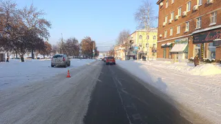 В Удмуртии пострадал ребенок при пересечении дороги
