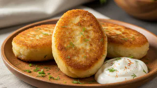 Зразы больше не делаю! Готовлю картофельные шайбочки с сыром и чесноком — без возни, без панировки, а вкус — объедение