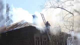 Пожарные ликвидировали возгорание садового дома в Удмуртии