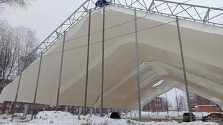 На катке в селе Якшур-Бодья Удмуртии обрушилась крыша