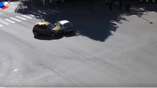 В Глазове водитель оказался в больнице после ДТП