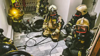 В Национальном музее Удмуртии прошло пожарно-тактическое учение