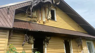 Грозовой разряд вновь стал причиной пожара в Удмуртии