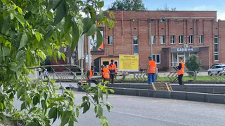 На дорогах Глазова продолжается ремонт