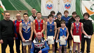 Глазовские борцы выступили на Всероссийских соревнованиях